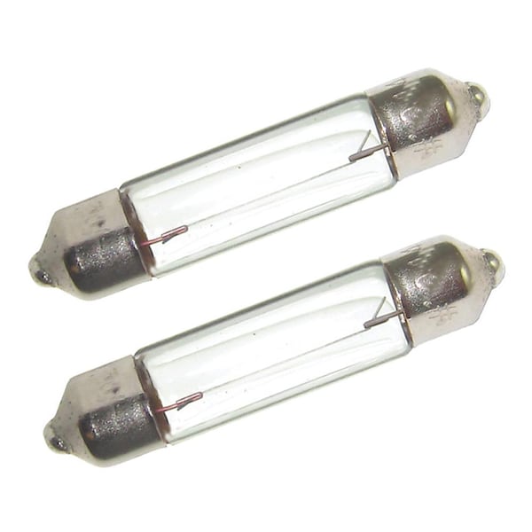 12V 10 Watt Bulbs 2/Card